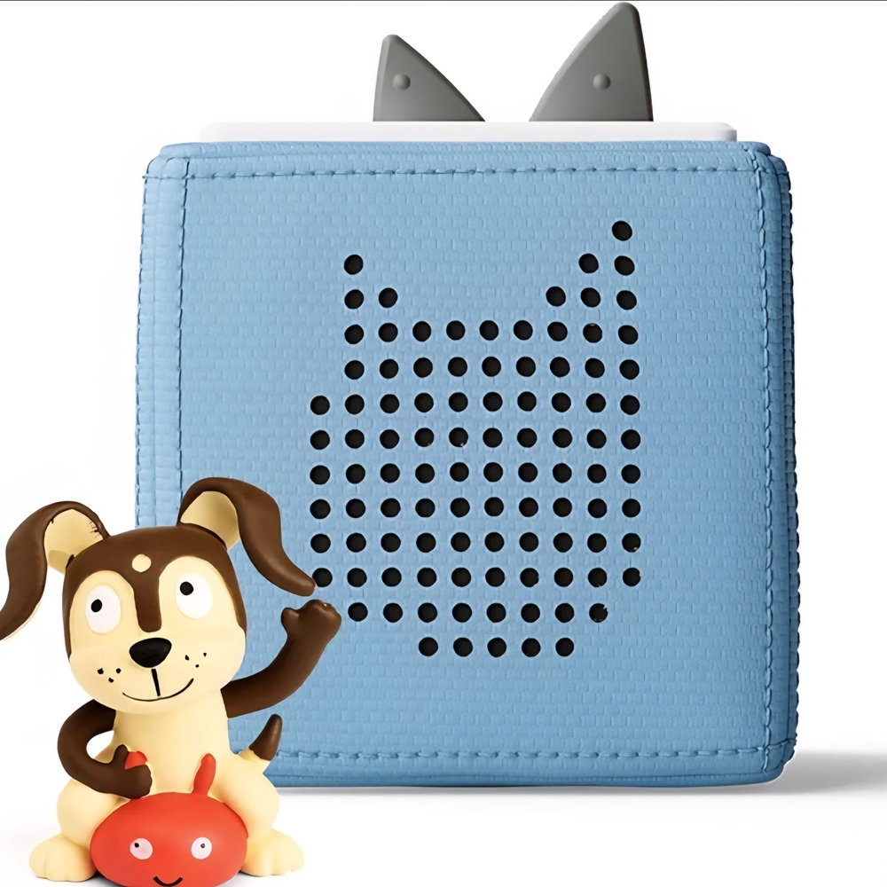 Toniebox Audio Player Starter Set with Playtime Puppy - Listen, Learn, and Play